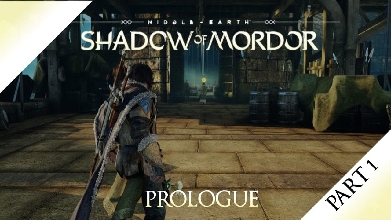 Middle-earth: Shadow of Mordor | Prologue | PS5 Gameplay