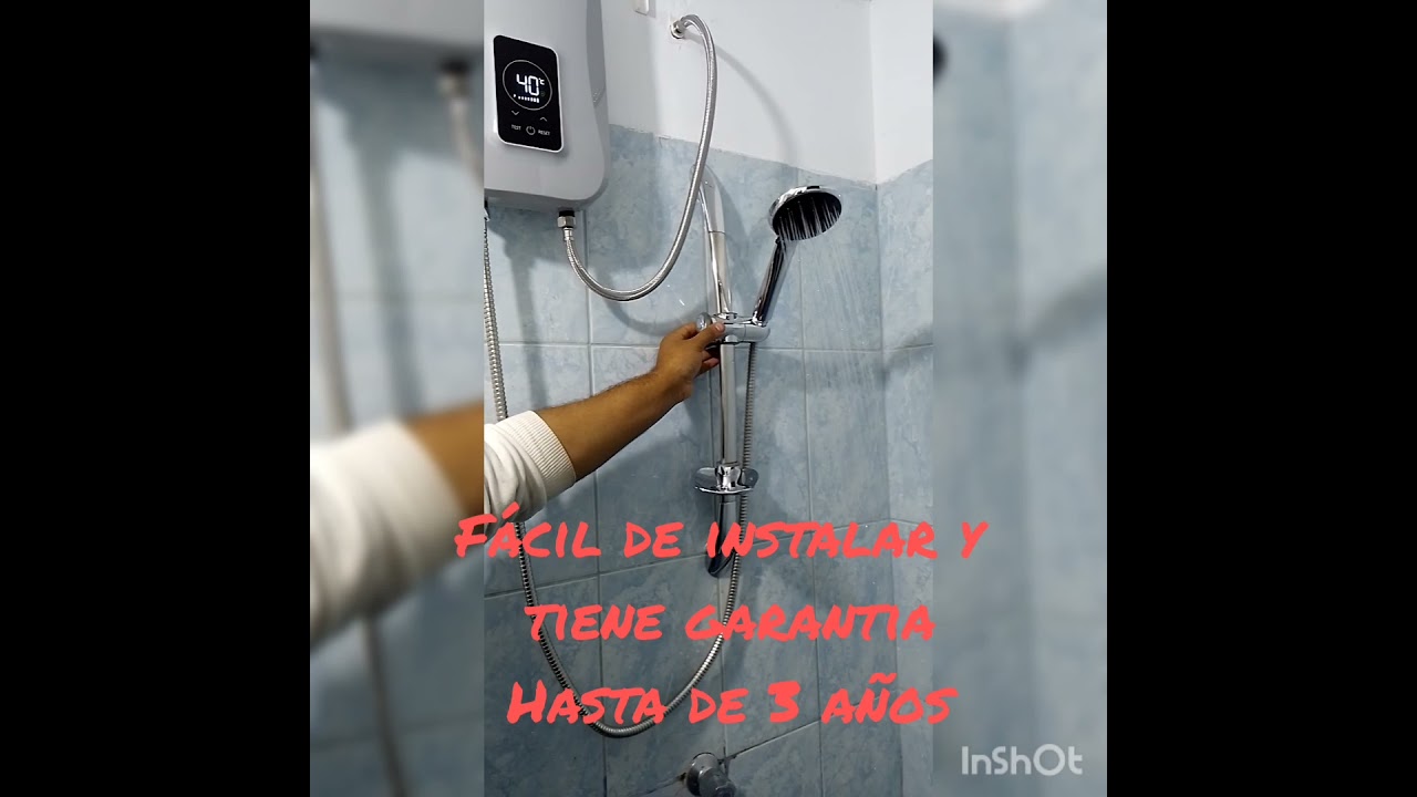instalaci&oacute;n de calentador el&eacute;ctrico