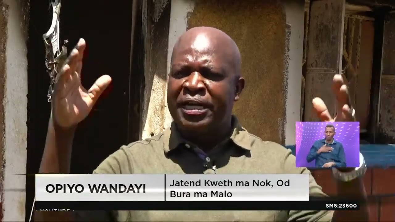 Owili ywakne Raymond Omollo bang' tulo omuoch e tong' Nyakach kod Kericho