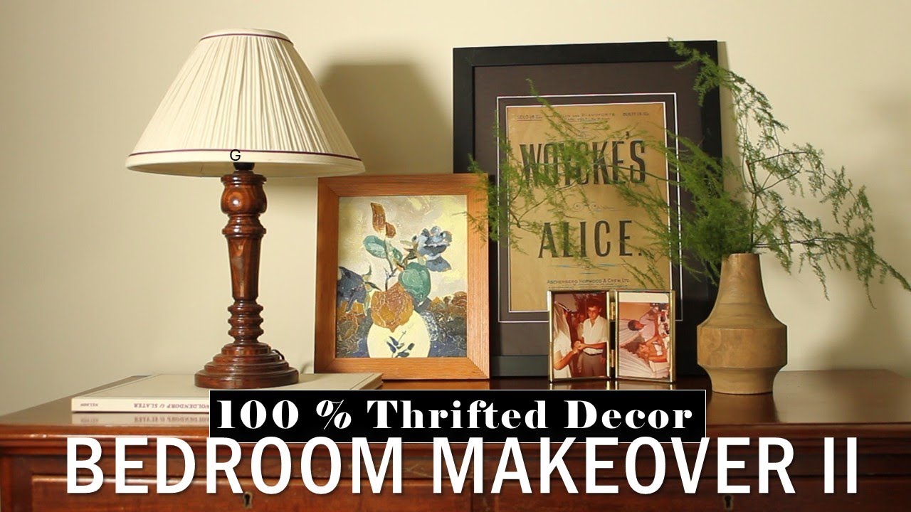ALL THRIFTED Bedroom Makeover Part 2