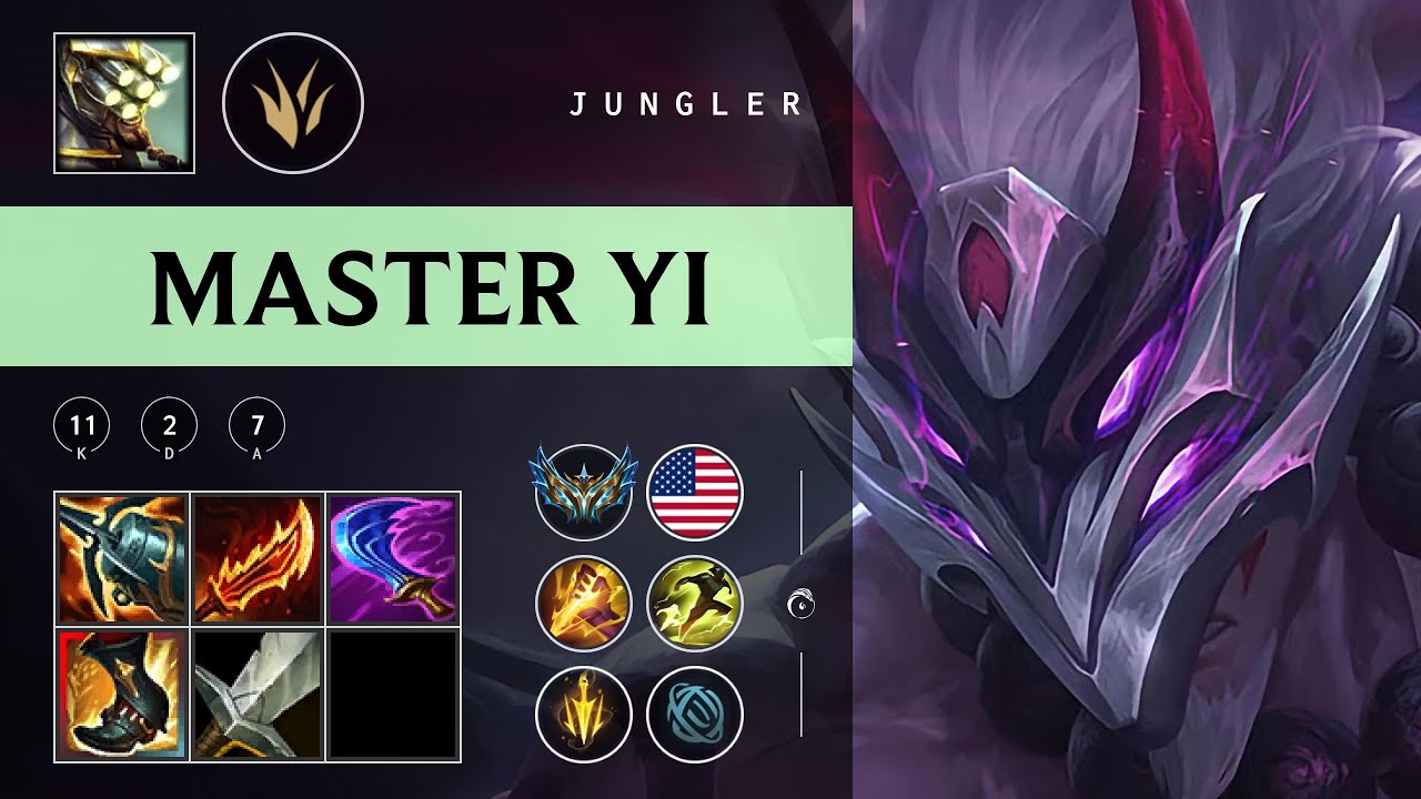 Master Yi Jungle vs Zac - NA Challenger Patch 25.24