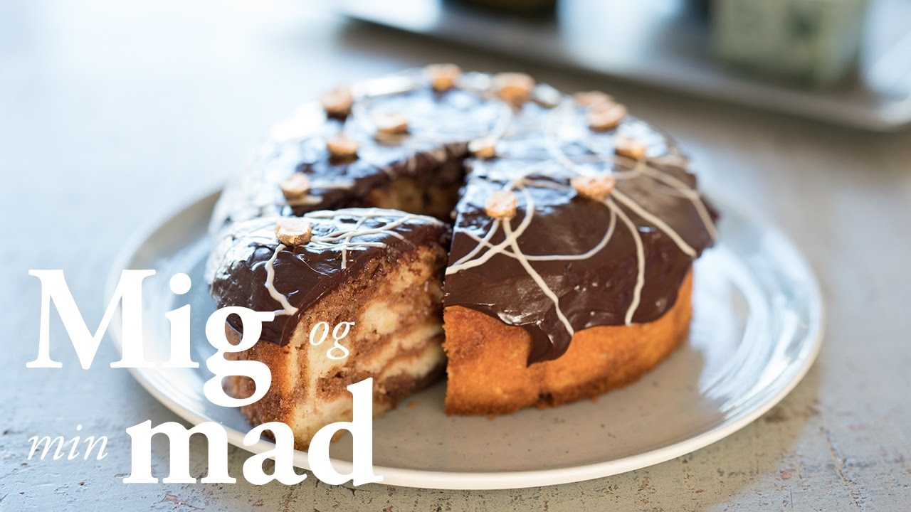Banankage med chokoladeganache | Cute Carbs