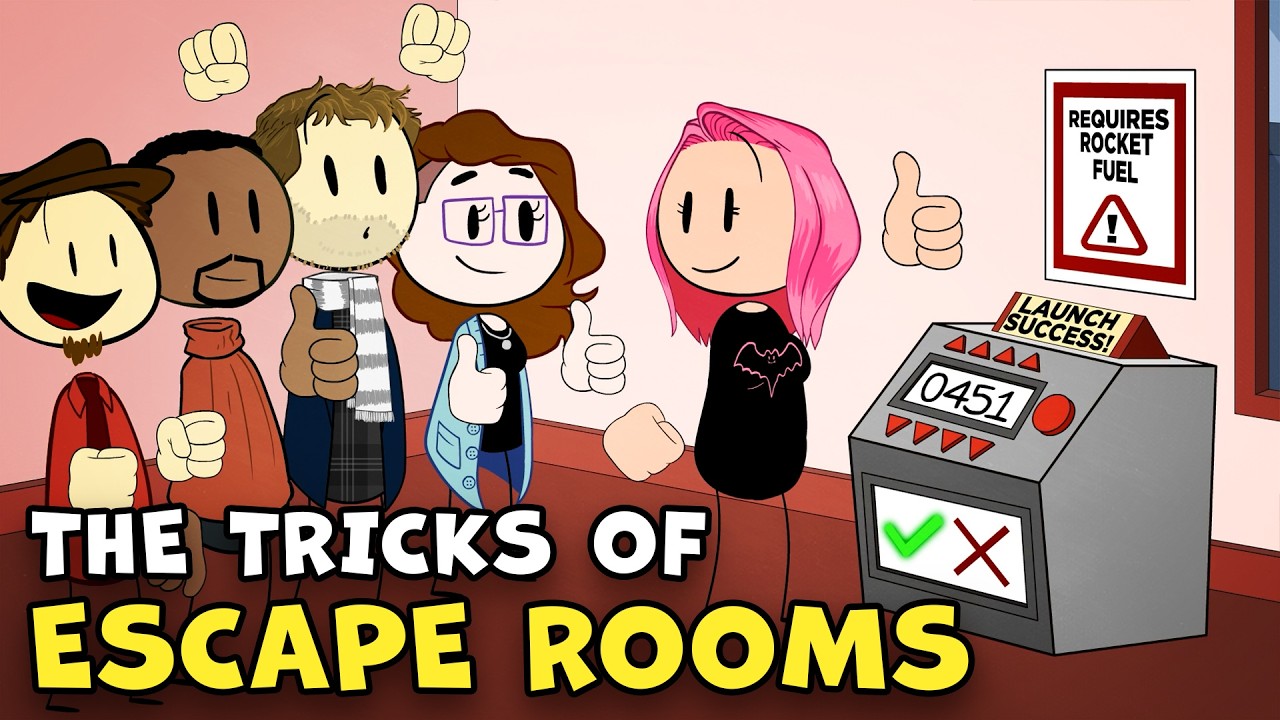 Escape Rooms: Manipulation for Fun and Profit! | Extra Credits Gaming