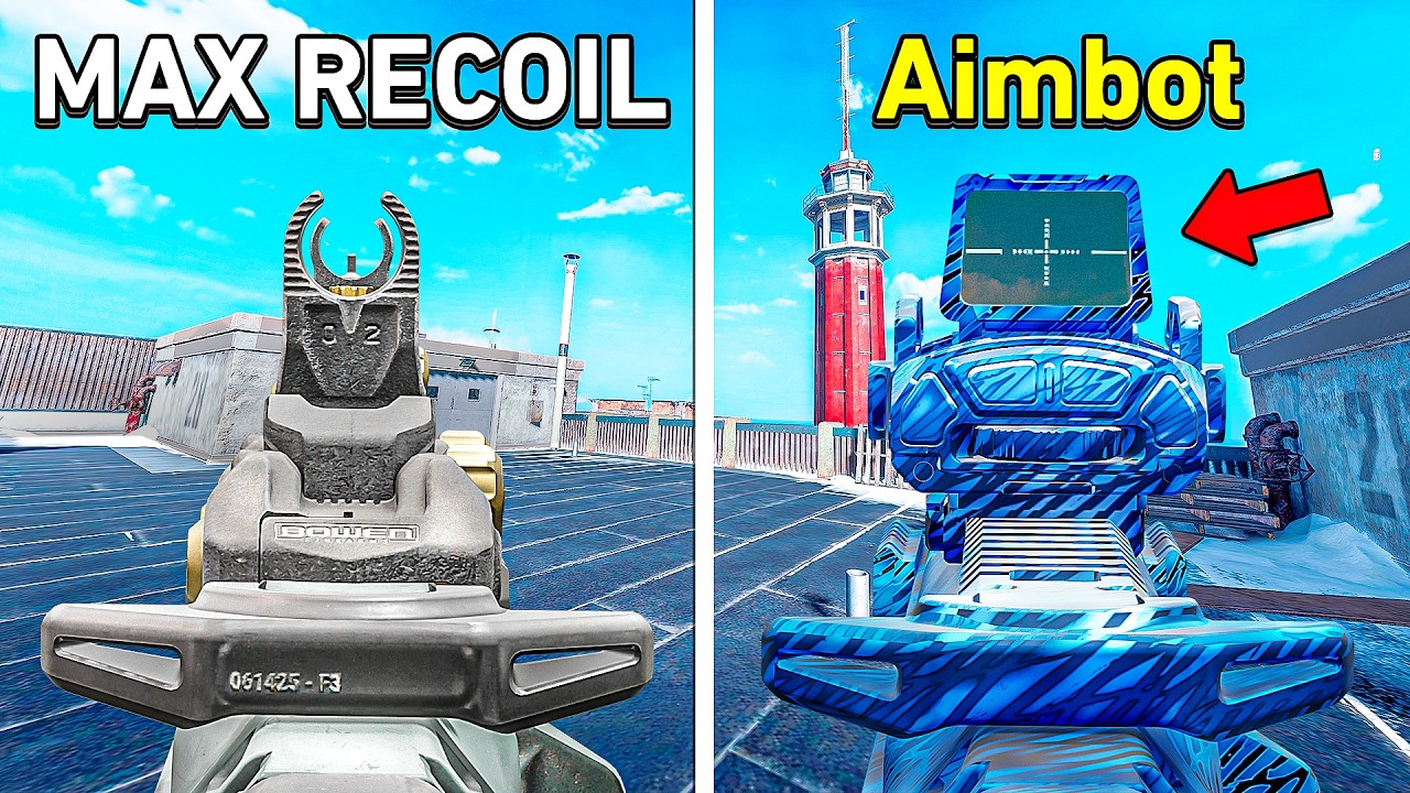 the #1 NO RECOIL loadout on Warzone Rebirth Island