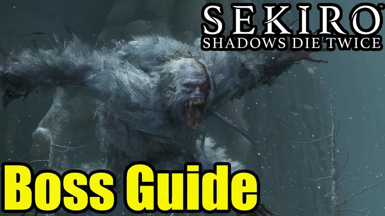 SEKIRO: Guardian Ape Boss EASY GUIDE