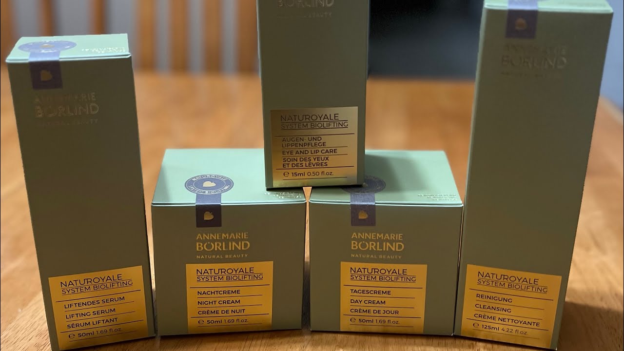 Annemarie Borlind Naturoyale System Biolifting Skincare Unboxing