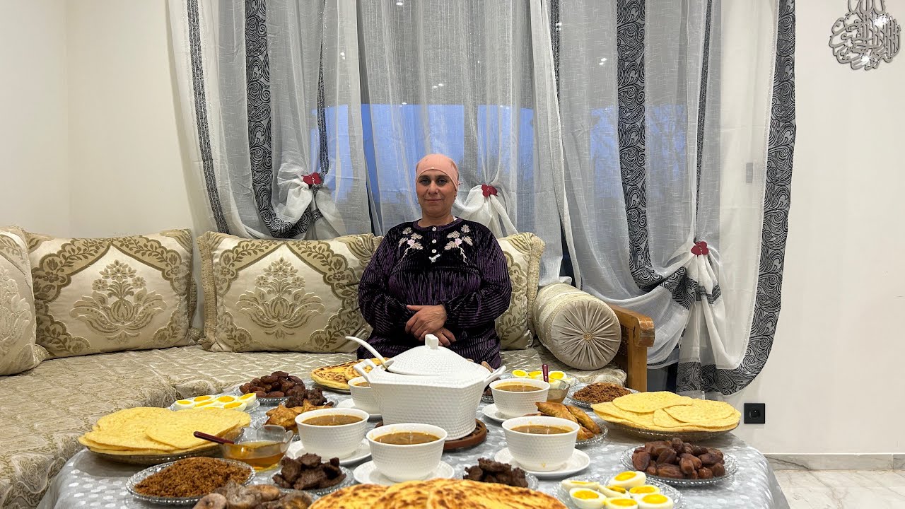 Un ftour avec moi ❤️😋 عشاء معي 🤤