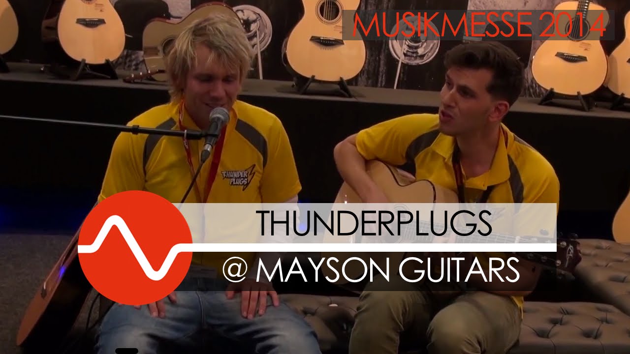 Quinten en Koen (Thunderplugs) @ Mayson booth Frankfurt 2014