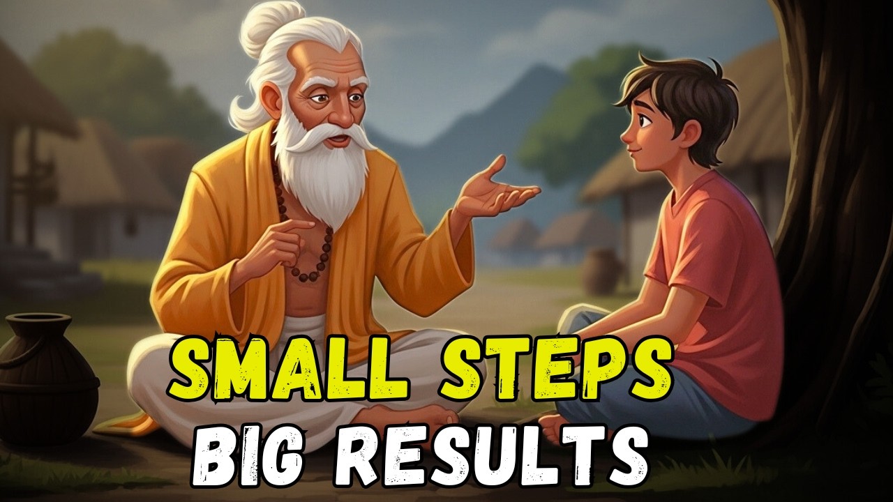 Small Steps, Big Results – Motivational English Story of True Success