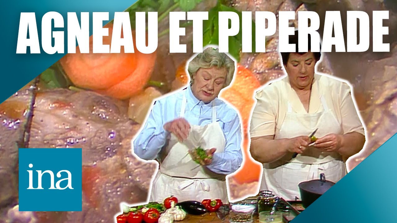 Navarin d'agneau sauce piperade de Maïté 🫑 | INA Les Recettes Vintage