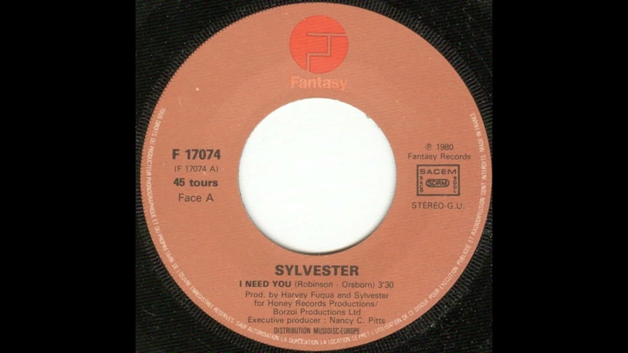 Sylvester - I Need You (Pathfinder's Excitement Mix)