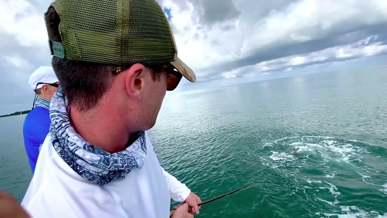 Fishing in the Florida Keys with Captain Greg Poland (iPhone footage)