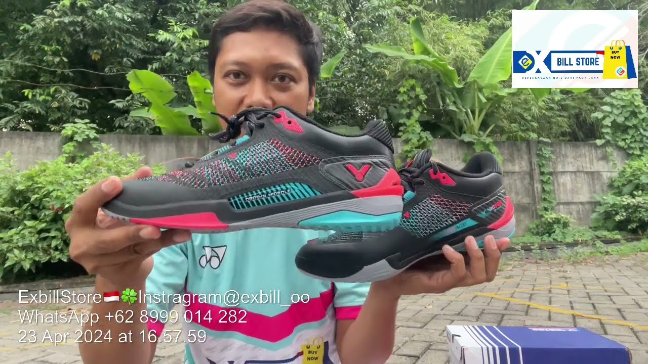 Exbill Sepatu bulutangkis Victor VG2ACE konsep teknologi terbaru badminton 2024