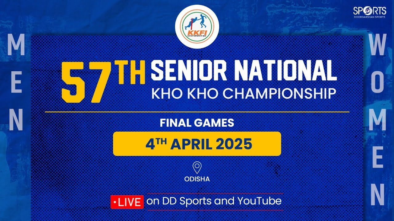 LIVE - Finals - 57th Senior National Kho Kho Championship 2025