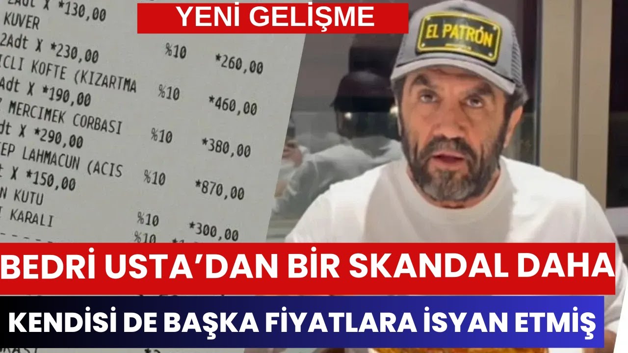 BEDRİ USTA REZALETİ DEVAM EDİYOR! ÖZÜR DİLEDİ AMA…