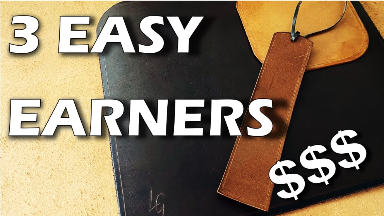 3 SIMPLE Leather Items To Sell