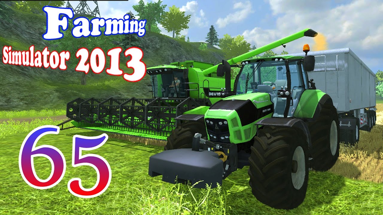 Farming Simulator 2013 ч65 - Погрузчик Lizard