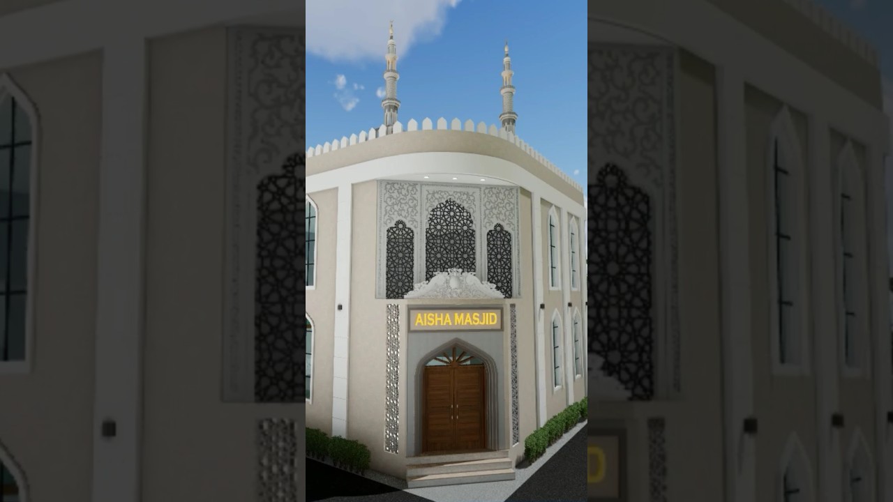 Masjid Design&hearts;️Mosque Design #shorts #masjid #allah New mosque Design | Indian Mosque Design