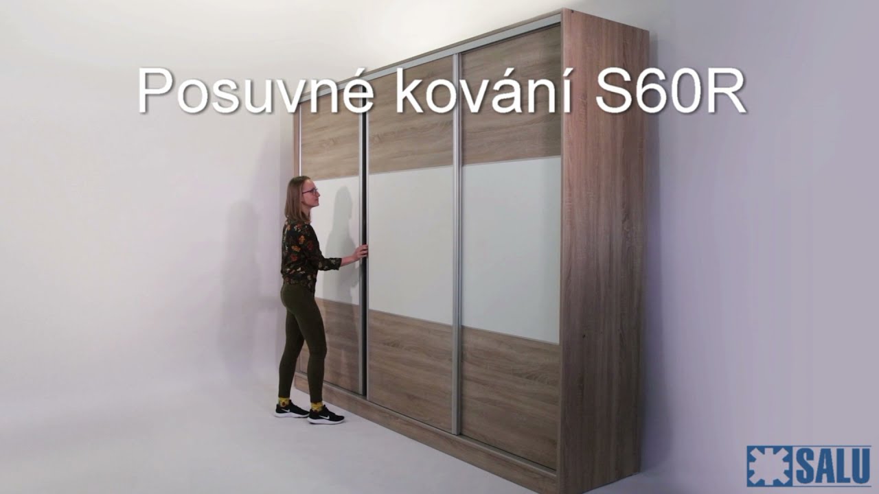 SALU S60R - kov&aacute;n&iacute; pro posuvn&eacute; dveře