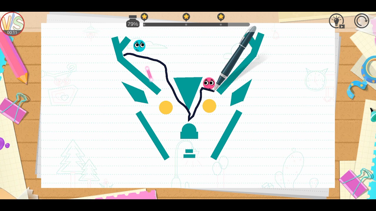 Love Balls Level 301 Solution 3 Stars