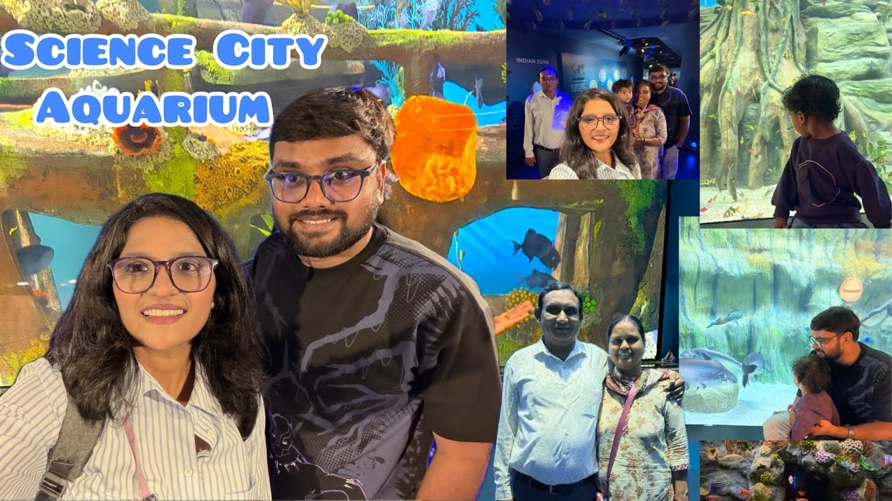 Science City Ahmedabad || સાયન્સ સિટી અમદાવાદ ફેમિલી સાથે ફૂલ મોજ || Aquatic Park 