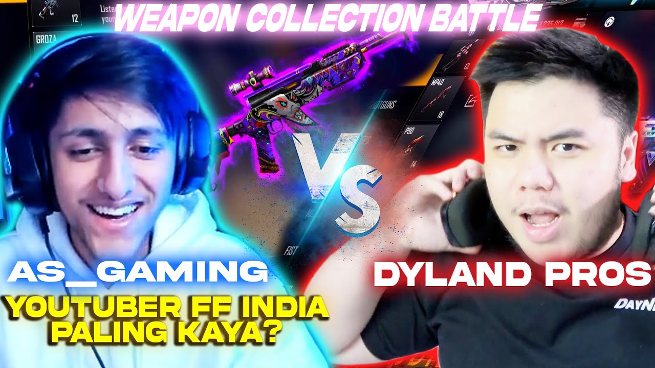 DITANTANG DUEL SKIN SENJATA SAMA YOUTUBER TERKAYA DI INDIA!! AS_GAMING KITA BANTAI!