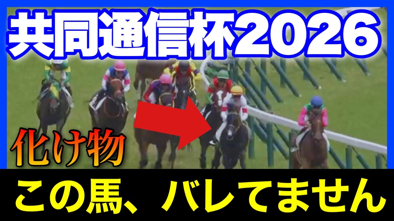 なぜか舐められている怪物候補が東京に2頭います🏇🔥【共同通信杯&京都記念&クイーンC 2026】