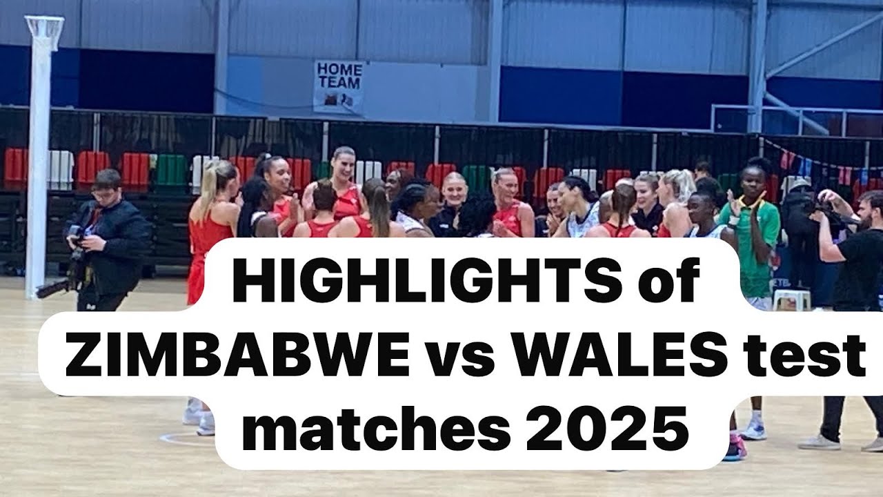 HIGHLIGHTS: Wales vs Zimbabwe Test series 1 Nov 2025 #cymru #wales #netballworldcup #sportsshorts 