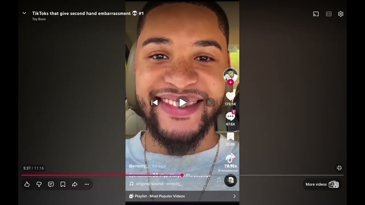 Reacting to cringe ticktoks pt1. (I'm finna die). 