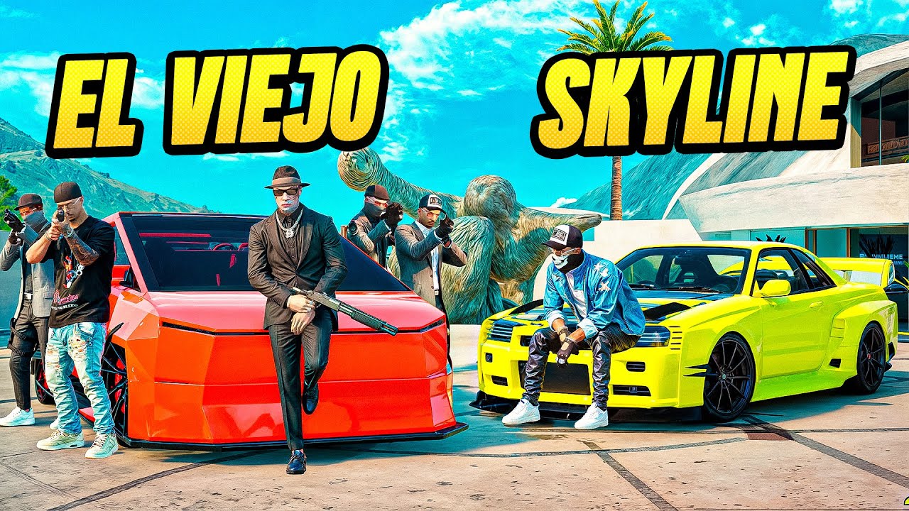 Usamos Un Skyline De 7800Hp Para Ayudar Al Anciano Gta Rp