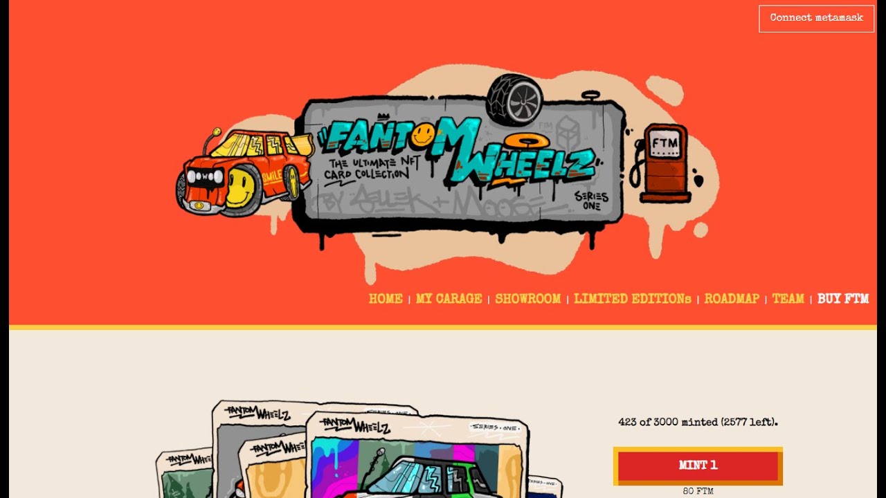 Fantom Wheelz - The Ultimate NFT Card Collection