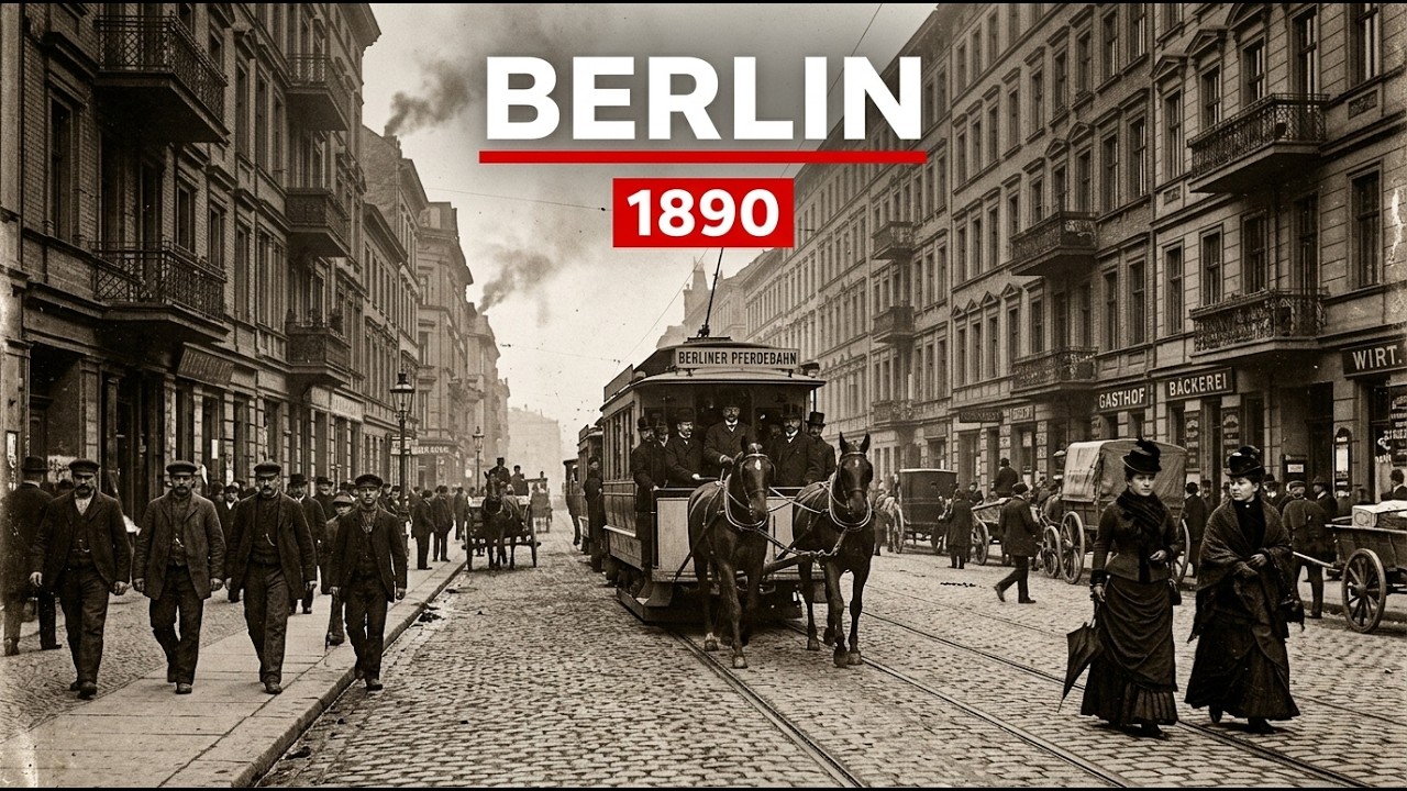Wie war das Leben in Berlin im Jahr 1890? Alltag im Kaiserreich (KI-Rekonstruktion)