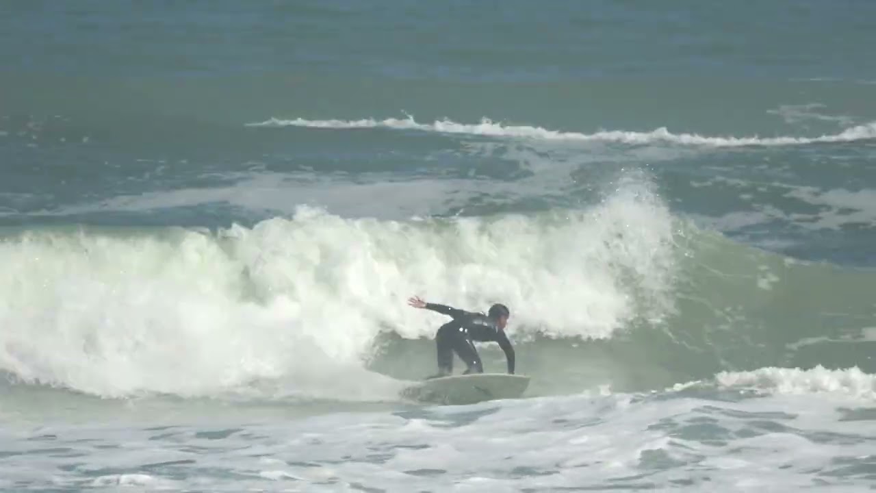 Surfing Sunglow Pier Florida 1/25/2026