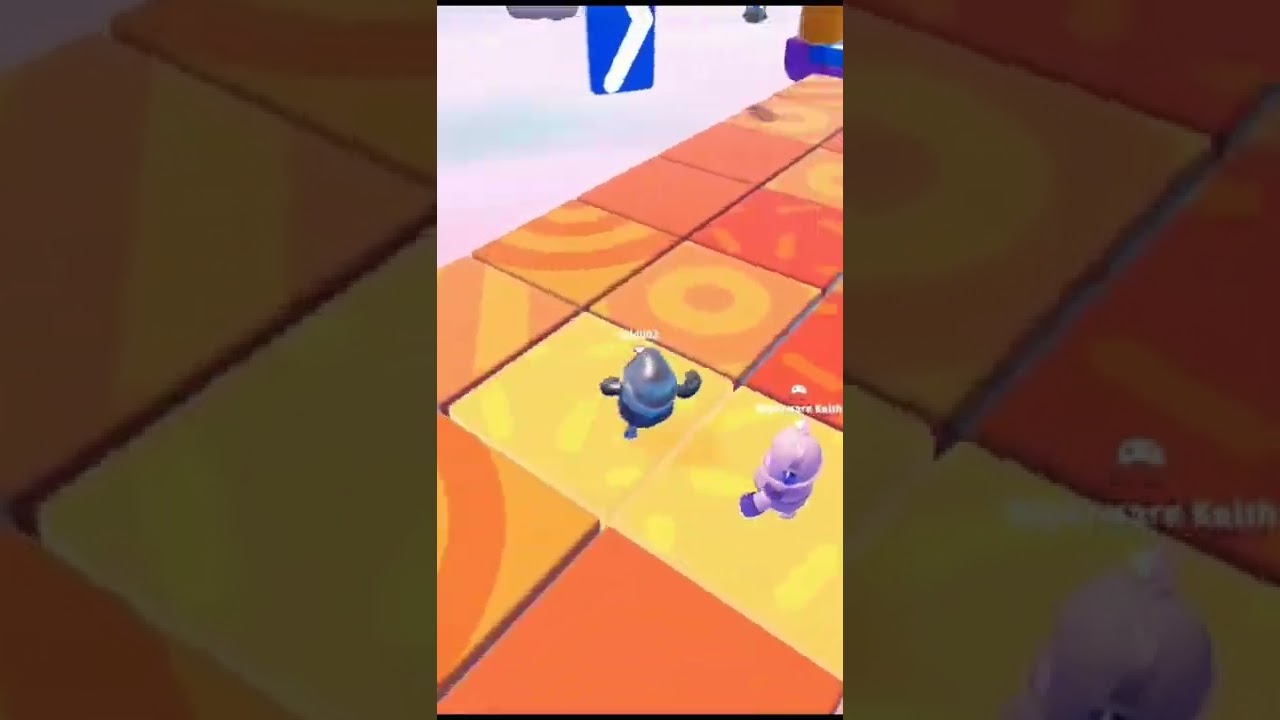 I Got So Lucky In This Tip Toe🍀 #fallguys #viral #shorts