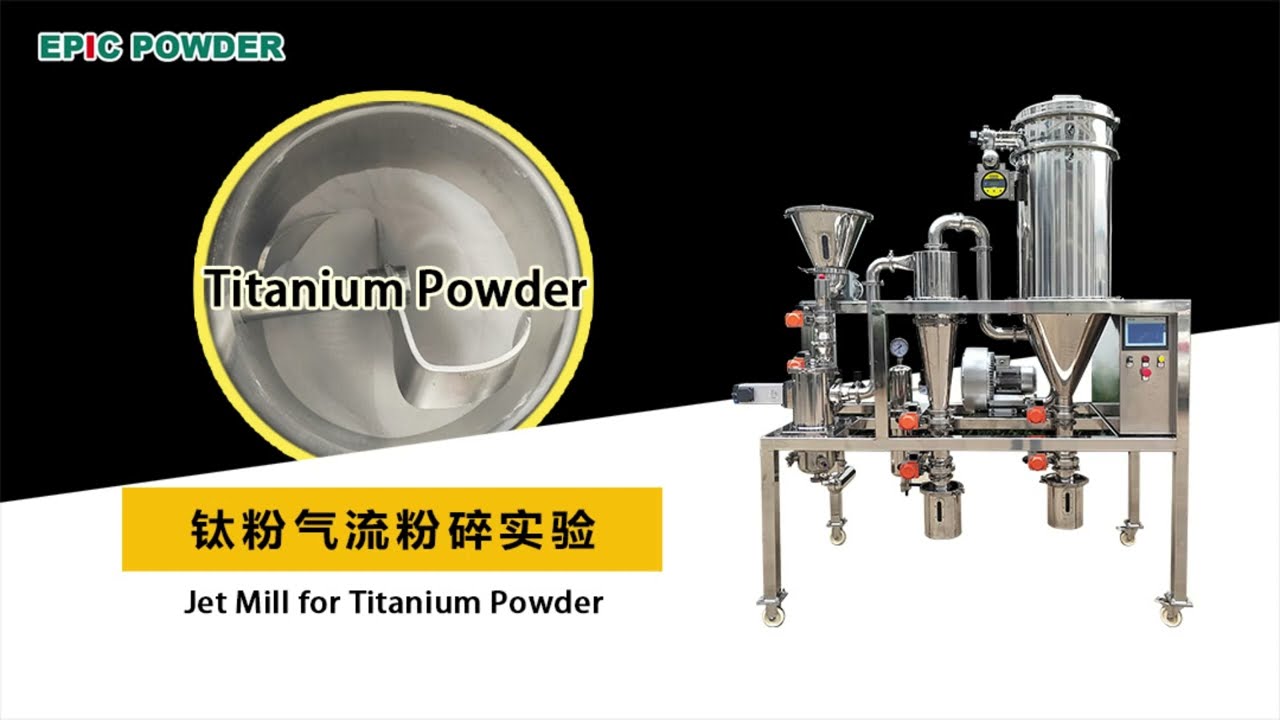 Can Jet Milling Reach D50: 5μm for Metal Titanium Powder?