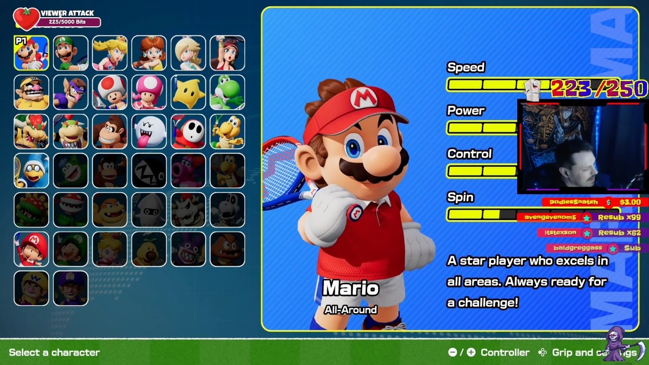 TOTAL SHUTOUT in Mario Tennis Fever Online
