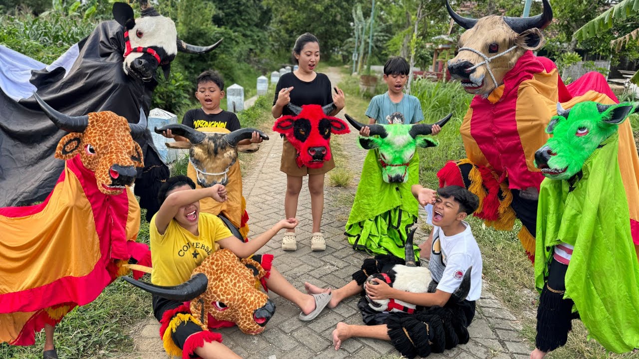Drama pendek | LOMBA BANTENGAN BEROT BERHADIAH BANTENGAN BEROT HITAM MERAH 