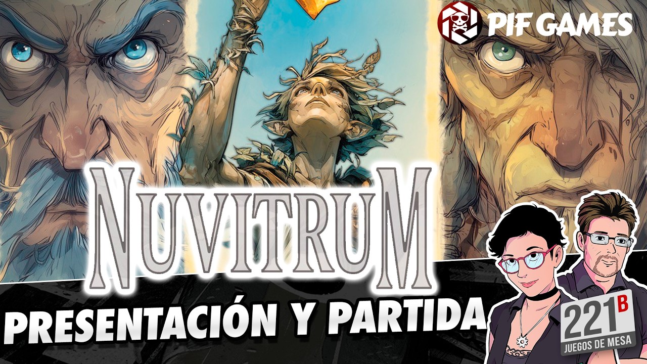 Nuvitrum – Partida 🎲 | Con Anastasio e Ignacio (autor) de Pif Games