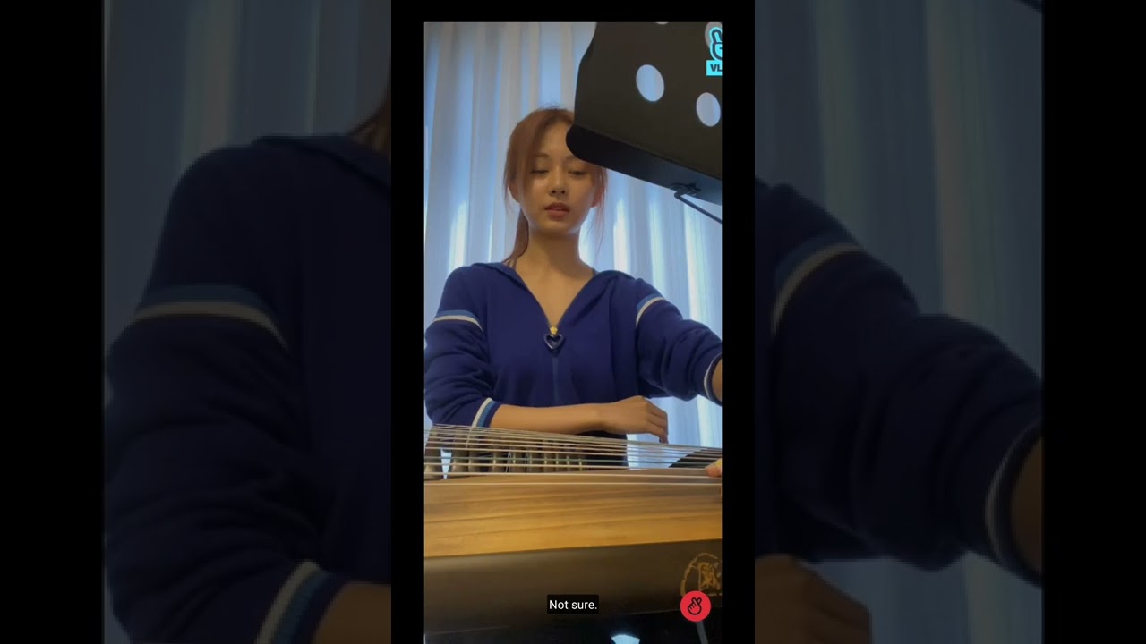 Princess TZUYU Playing Guzheng for 4 Minutes Straight Will Give You Goosebumps. TZUYU = CUTE 🥰🥰😍