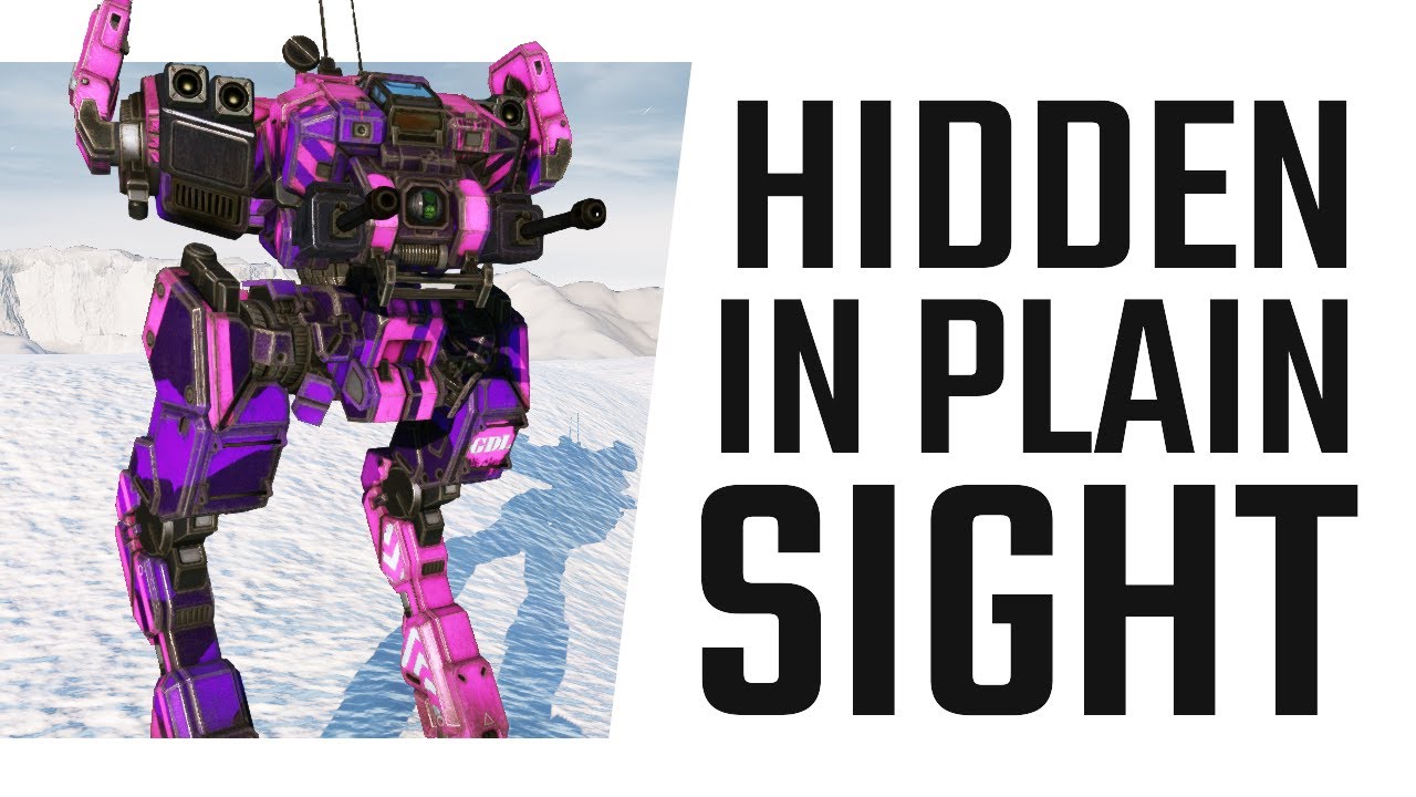 Hidden in Plain Sight - Locust Pirates Bane Stealth Build - Mechwarrior Online The Daily Dose #1305