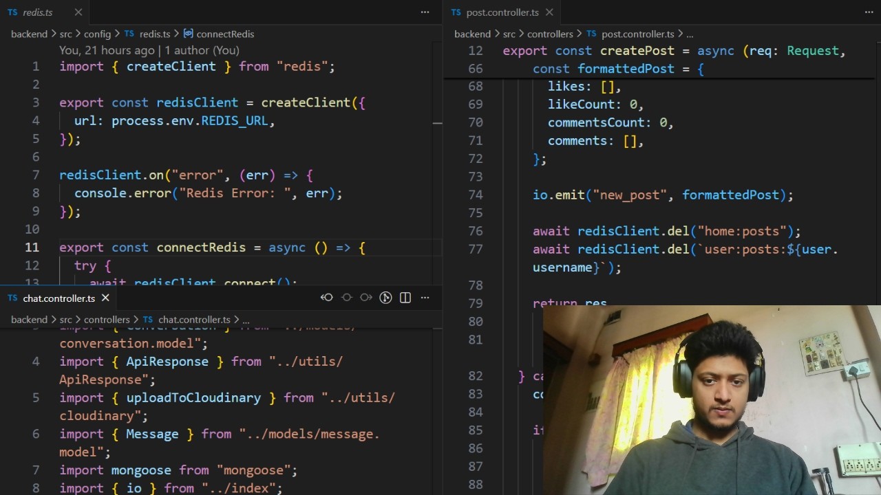 🔴 Day 32 of Building A Fullstack Social Media Application With MERN stack using Typescript