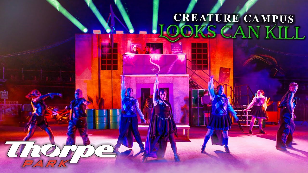 CREATURE CAMPUS Show! | THORPE PARK Fright Nights 2024
