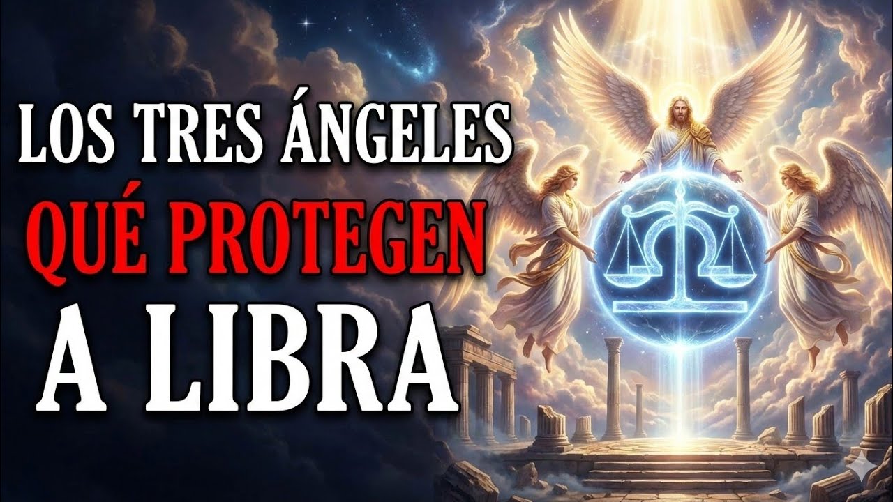 LIBRA  ¿QUIÉNES SON LOS 3 ÁNGELES QUE TE PROTEGEN?