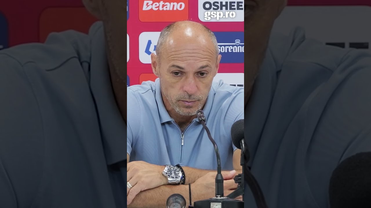 Moment viral &icirc;n conferința lui Andone &raquo; A picat curentul timp de c&acirc;teva clipe: &bdquo;Neșansa continuă&rdquo;