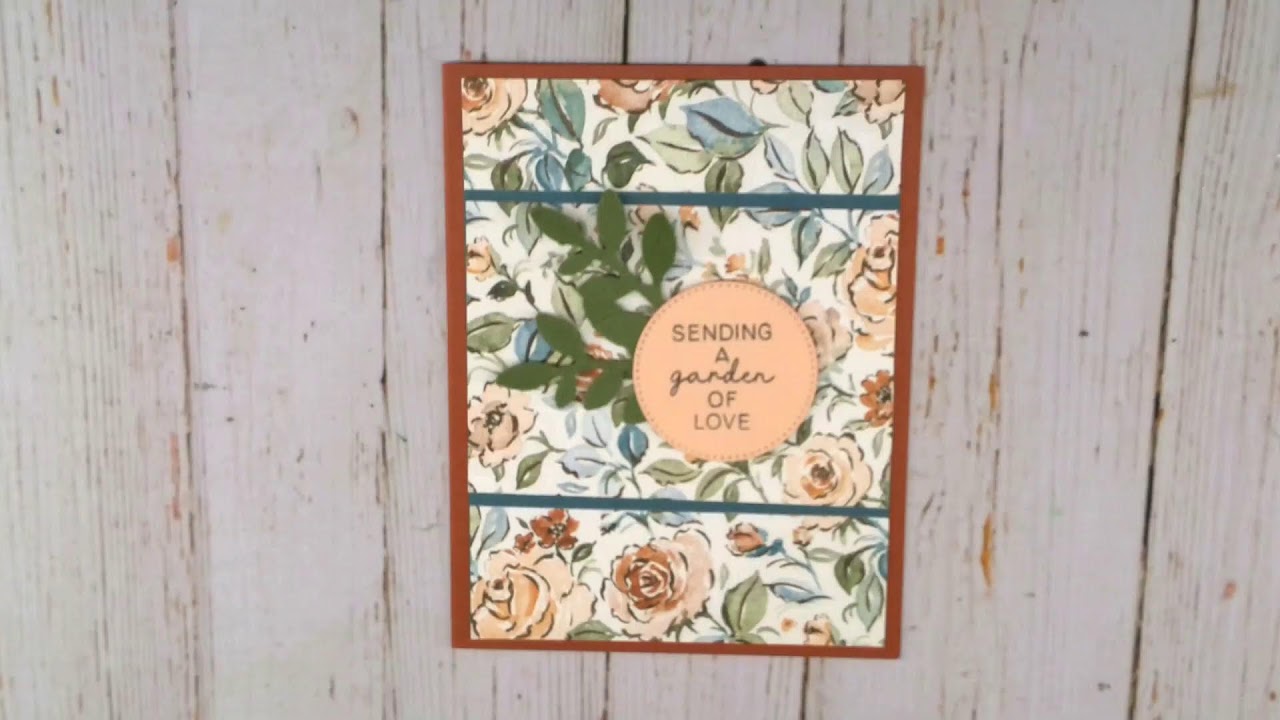 A card  idea by Linda Heller using Stampin'UP! products