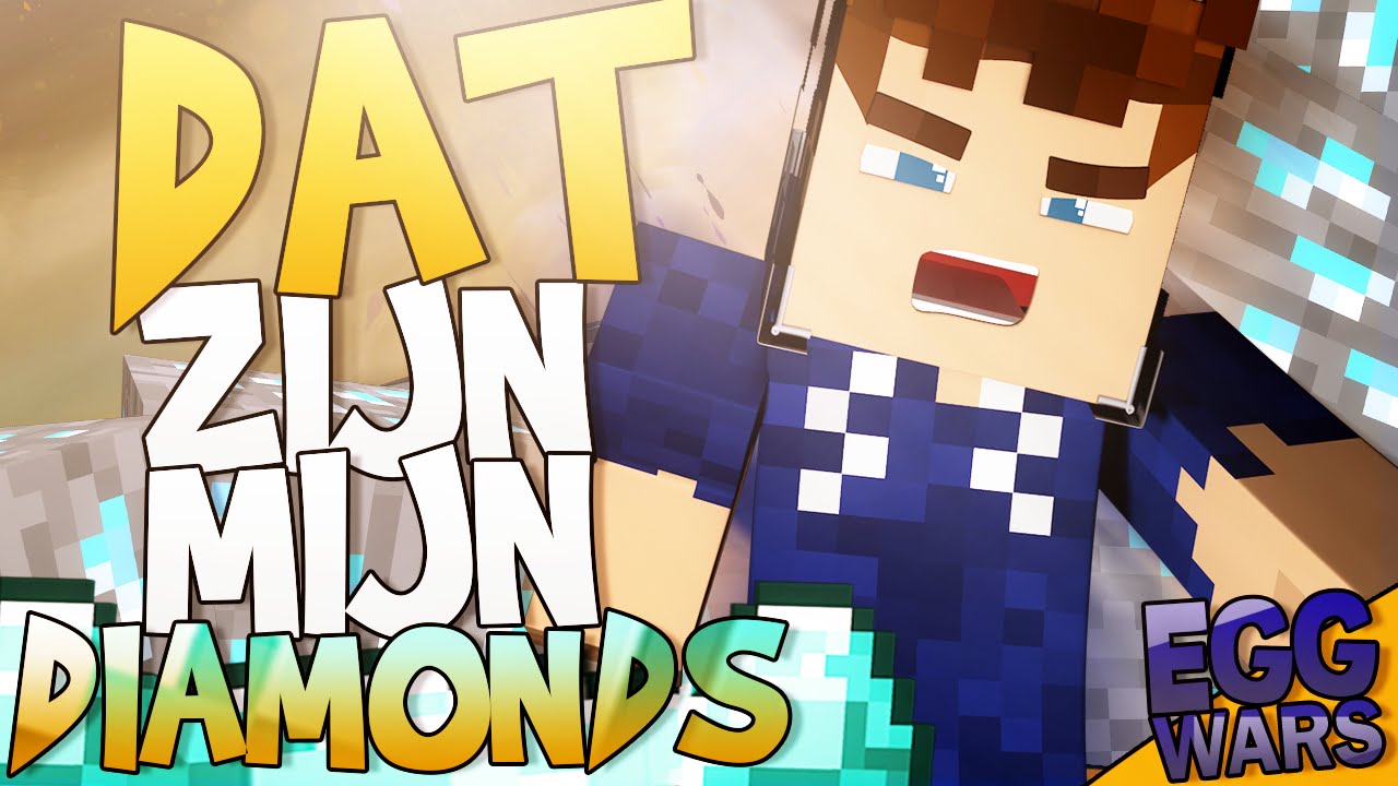 DAT ZIJN MIJN DIAMONDS!! - EGG WARS TEAM TDT #63