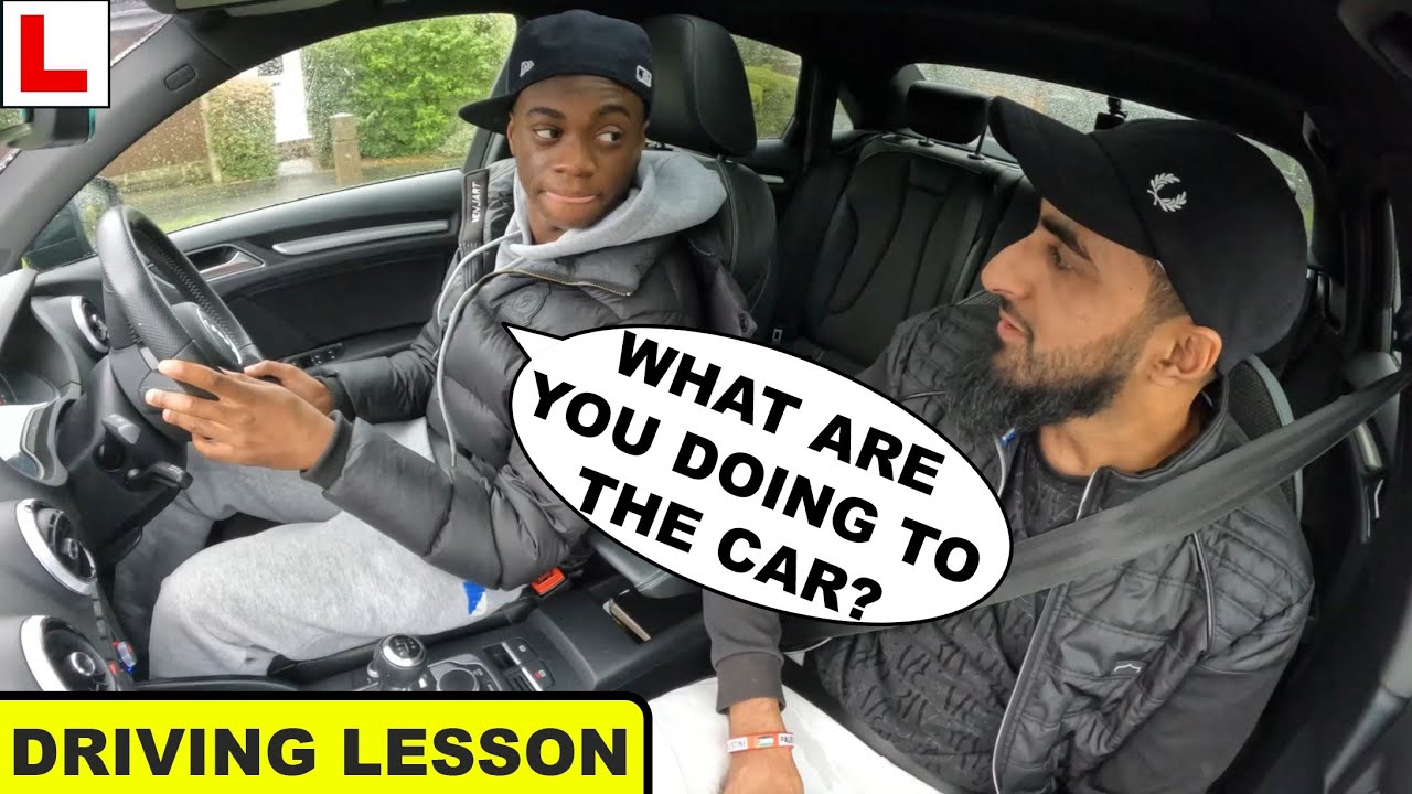 Learner Blames Driving Instructor for His BAD DRIVING 