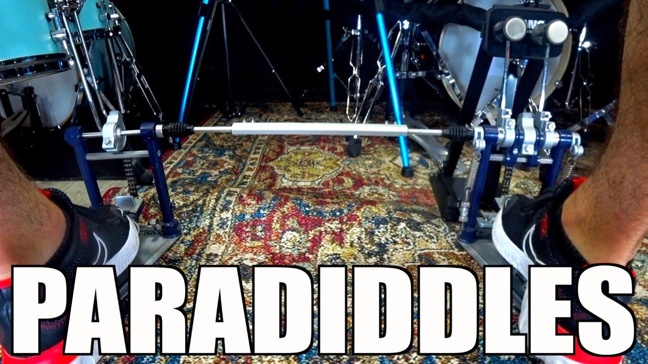 PARADIDDLE EN DOBLE BOMBO - RUTINA DE EJERCICIOS