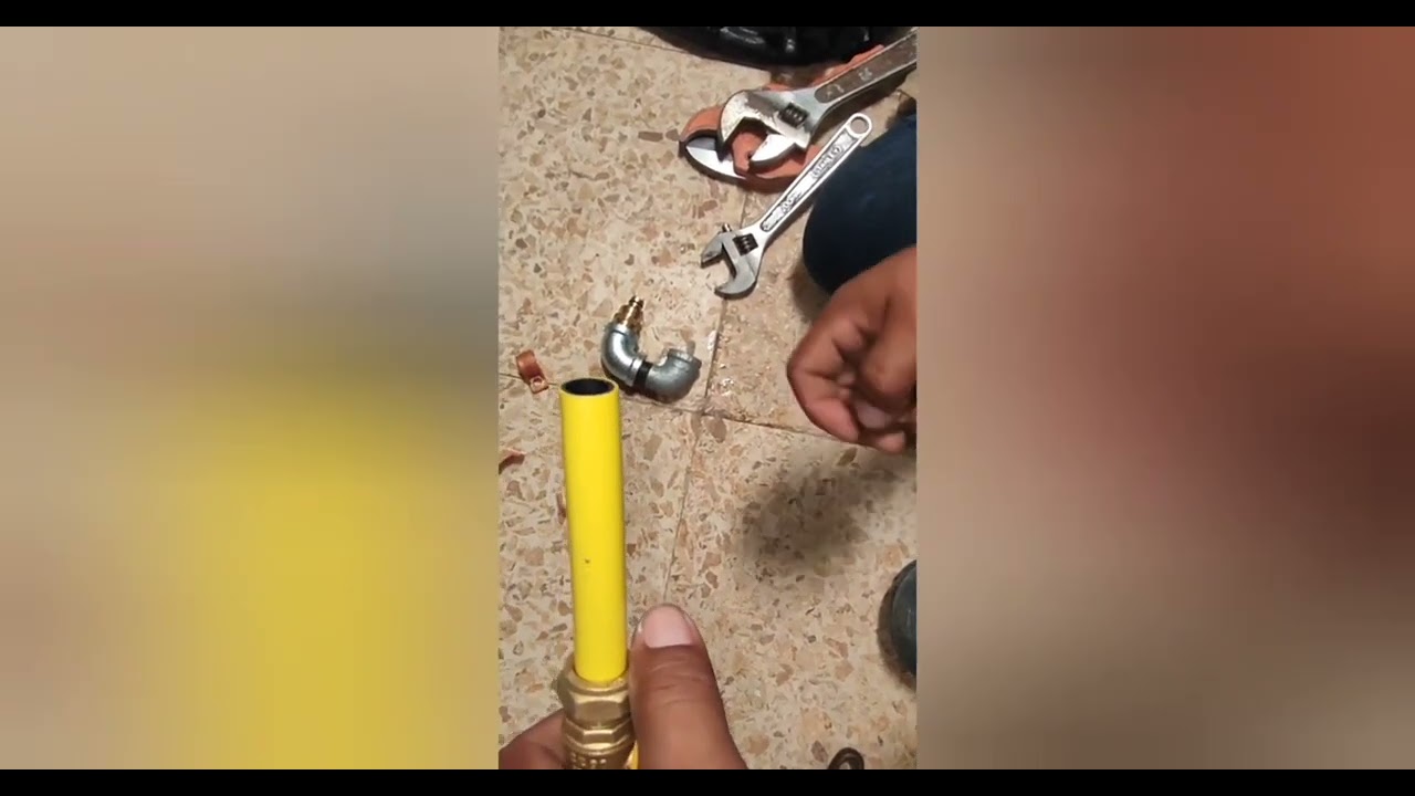 Conexión Tubería Pe Al Pe En Gas Natural