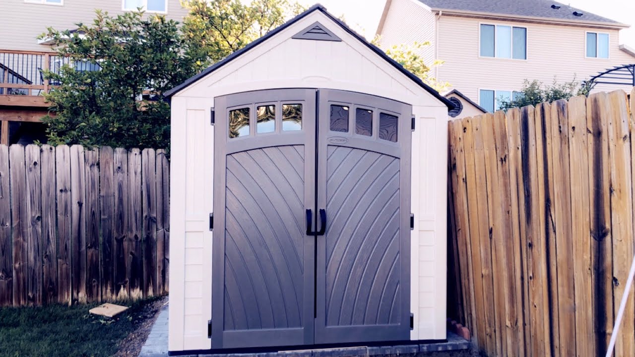 Suncast Covington Shed| Sida Loo dhiso Shed| Amal Ahmed